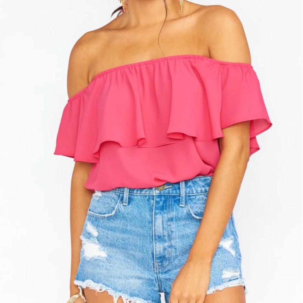 Show Me Your MuMu Chiquita Top in Pink Punch